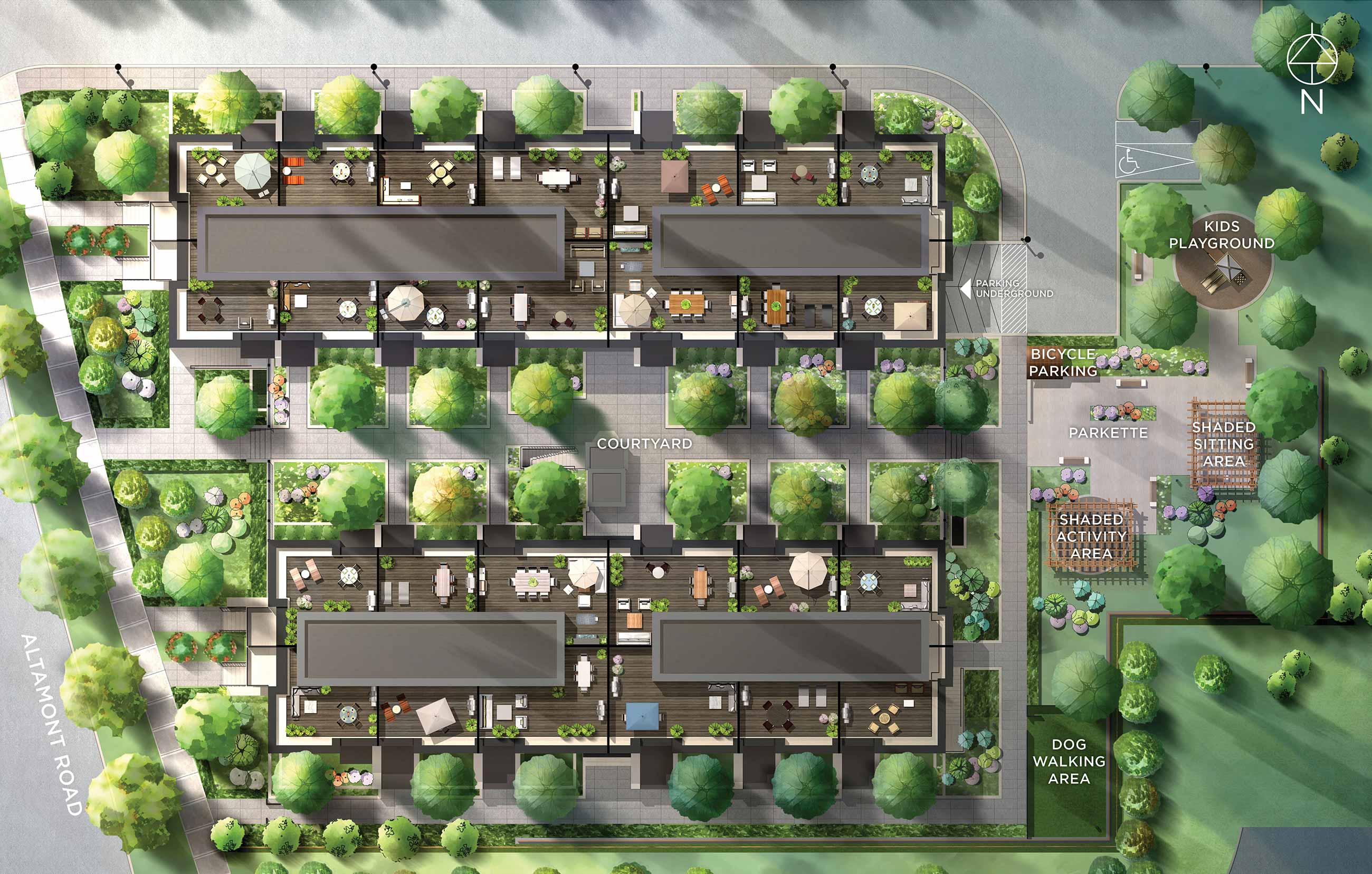 Altamont site plan