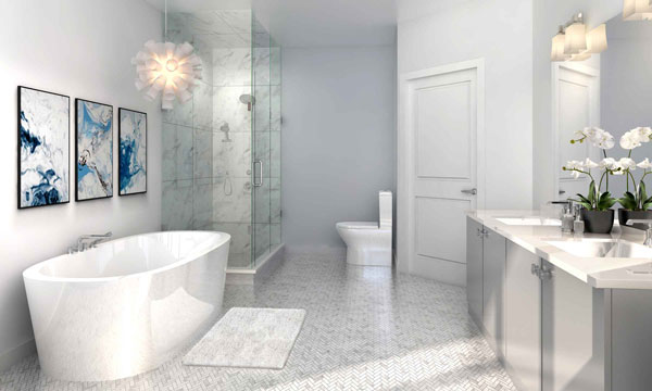 Bathroom interior